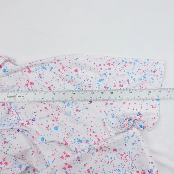 Shank It Golf Polo Men's 2XL XXL Paint Splatter Performance Stretch - Picture 13 of 16